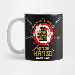 Hattori Hanzo Sword & Sushi Classic Mug